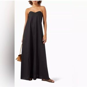 Bird & Knoll Black Rue Maxi Dress
